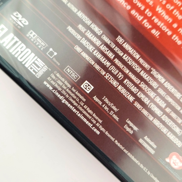 Digimon Digital Monsters The Official Second Season Volume 6 DVD 3 disc 2014 - Picture 6 of 9